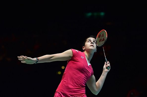 Carolina Marin beats Saina Nehwal in the final of All ... - 594 x 395 jpeg 15kB