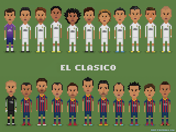 Barcelona vs Real Madrid - A look at El Clasico in numbers - 600 x 450 png 347kB