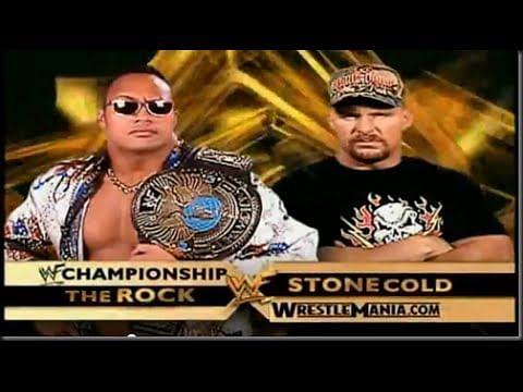 Wrestlemania Rewind: Steve Austin vs The Rock at ... - 480 x 360 jpeg 31kB