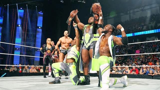 Why were The New Day crowned as new WWE Tag Team champions?