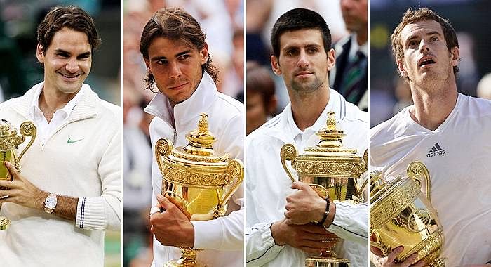 Watch out for the Big 4 at the 2015 Wimbledon Championships