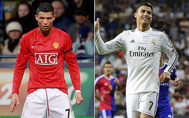Stats: Comparing the Cristiano Ronaldo of Manchester United and Real Madrid