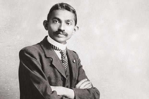 What job did gandhi do when he was young