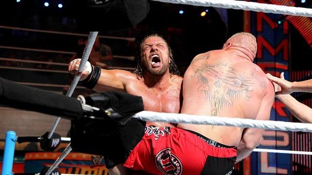 5 times Triple H lost clean in a big match - Slide 5 of 5