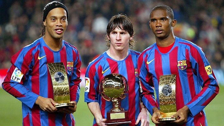 Comparing the best Barcelona trios of this century - Slide ... - 738 x 415 jpeg 106kB