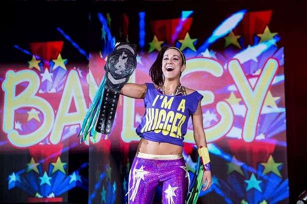 bayley im a hugger shirt