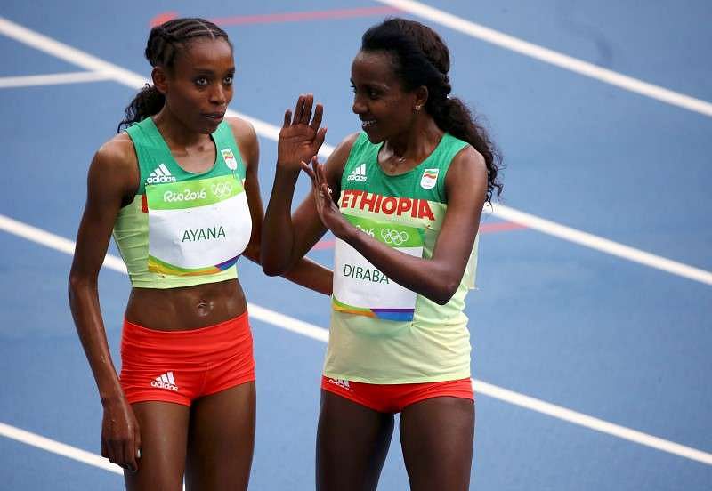 Athletics - Ethiopia's Ayana shatters world record to win ... - 800 x 552 jpeg 37kB