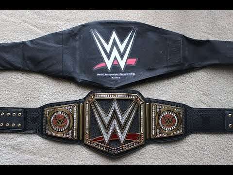 Are WWE belts real gold? A history of the championship belts