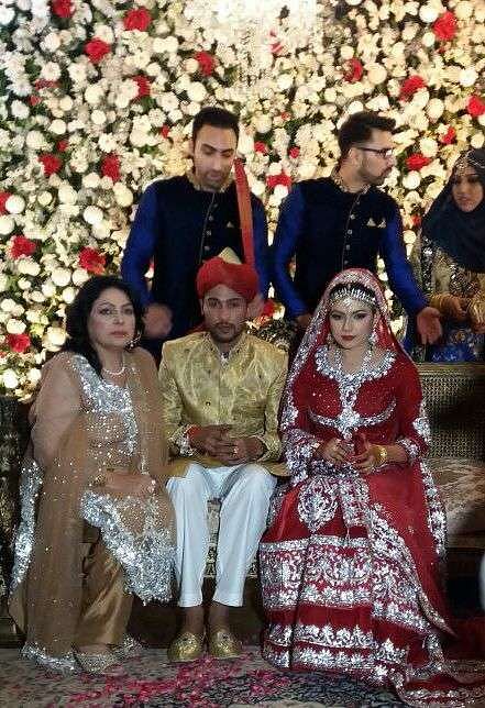 Best images from Mohammad Amir's wedding ceremony