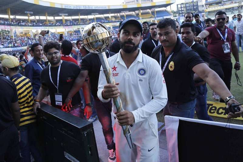 Image result for kohli test mace