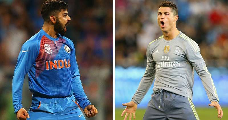 Nasser Hussain compares Virat Kohli to Cristiano Ronaldo ...