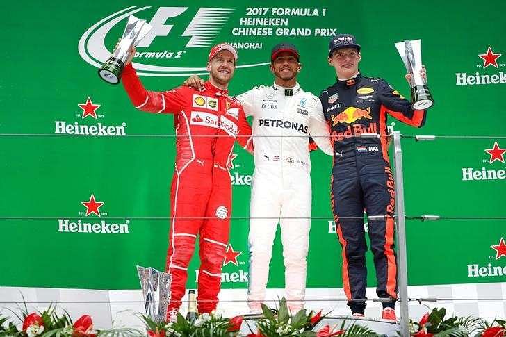 Verstappen makes Hamilton take notice after podium charge