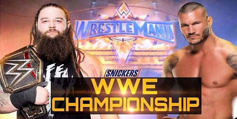 Imagini pentru wrestlemania 33 Bray Wyatt vs. Randy Orton (WWE Championship)