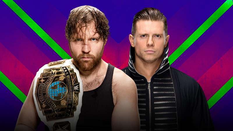 Image result for Intercontinental Championship The Miz vs Dean Ambrose Extreme Rules