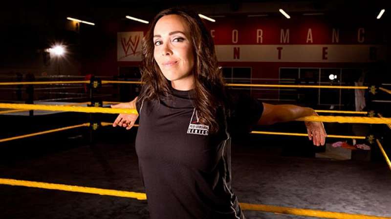 Triple H honours Sara Amato at the Mae Young Classic