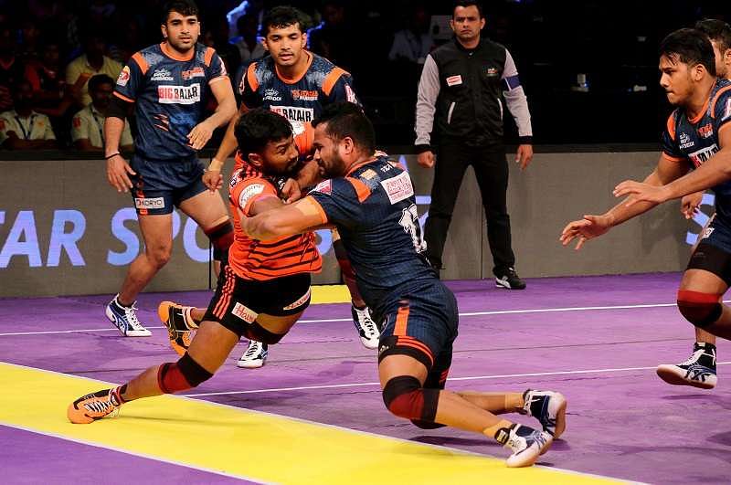 Pro Kabaddi 2017: Puneri Paltan down Patna Pirates, Jaipur Pink Panthers  snatch narrow win against UP Yoddha